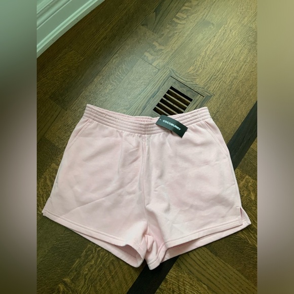 COCOBURRY Women’s Jogging Athletic Comfy Soft Shorts Pink BRAND NEW Size Medium - Picture 3 of 7